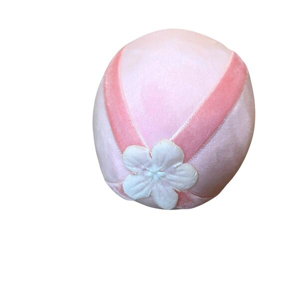Spring Gatherings Pink Velvet Eggs Set of 4 Spring Easter Bowl Filler Decor NEW - Picture 6 of 10